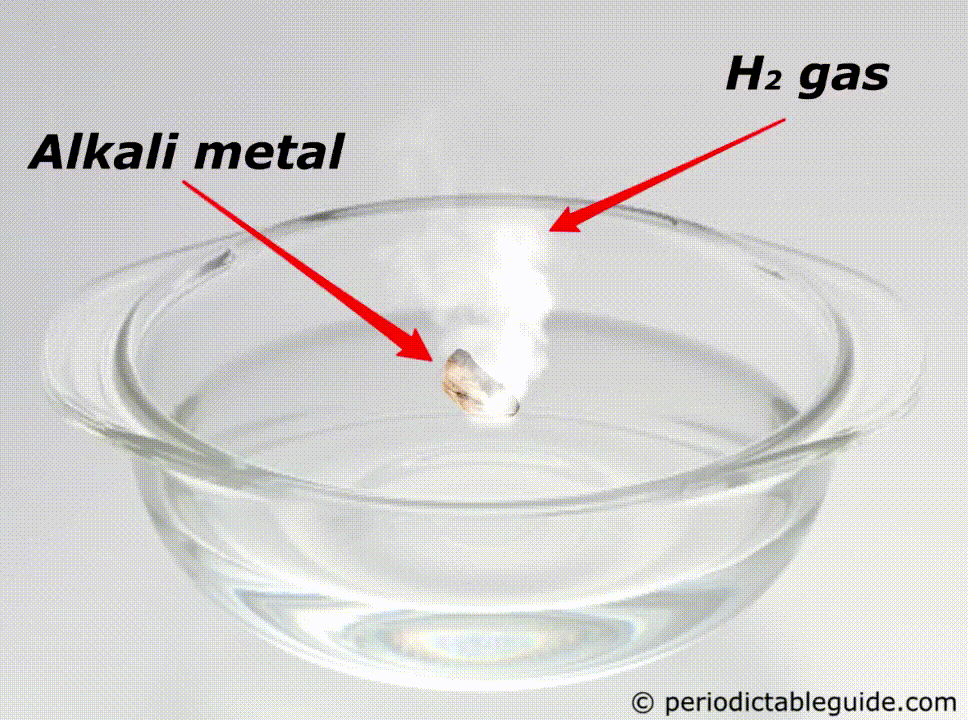 Are alkali metals reactive? (reactivity of alkali metals with water)