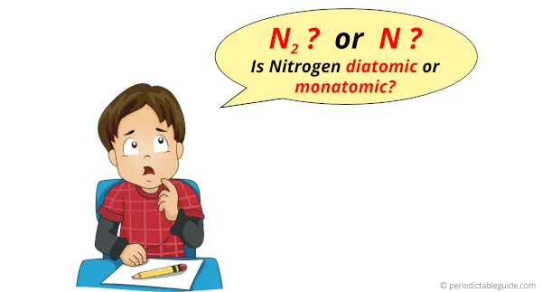 Is Nitrogen diatomic or monatomic