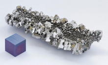 Niobium (Nb) element appearance