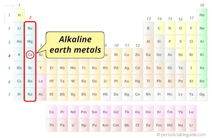 Calcium element category