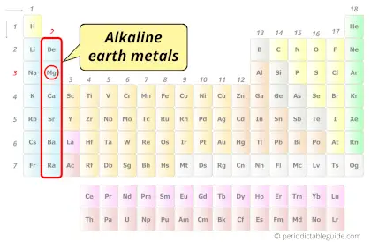 Magnesium element category