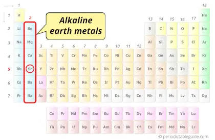 strontium element category